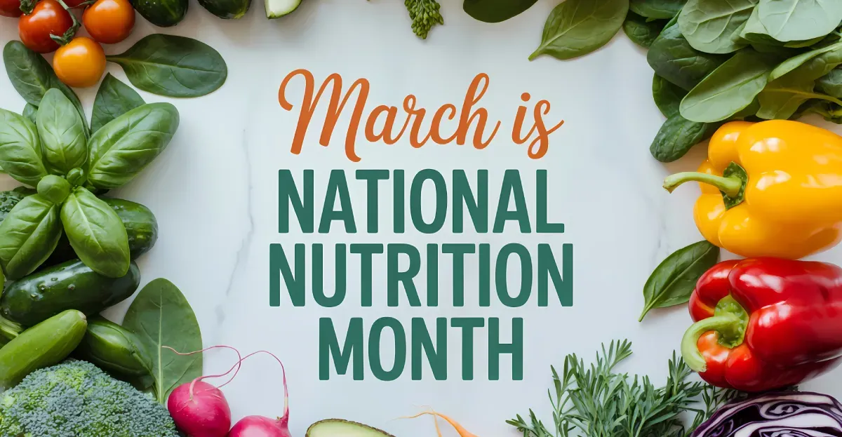 March is National Nutrition Month
